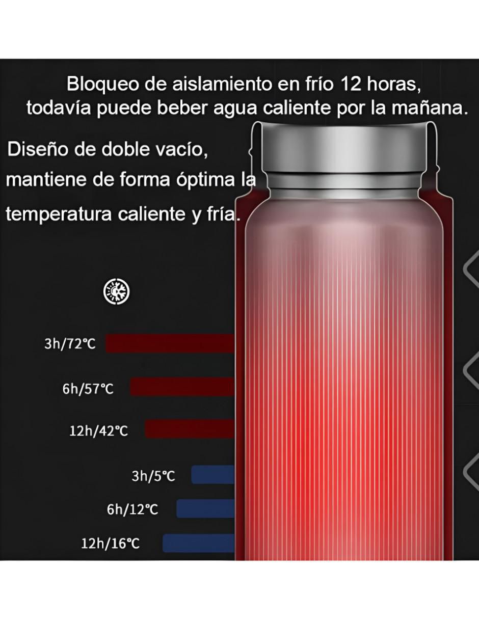 Termo de acero inoxidable con tapa rosca 500 ml