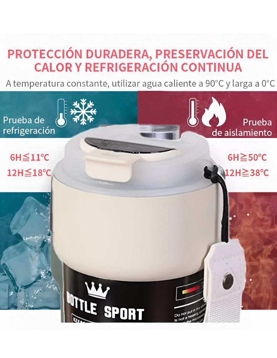 Termo con tapa push pull 510 ml
