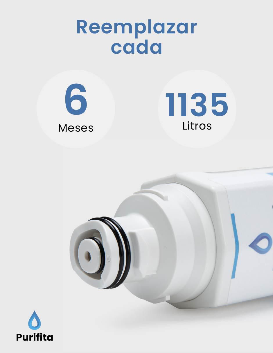 Filtro purificador de agua Purifita F1