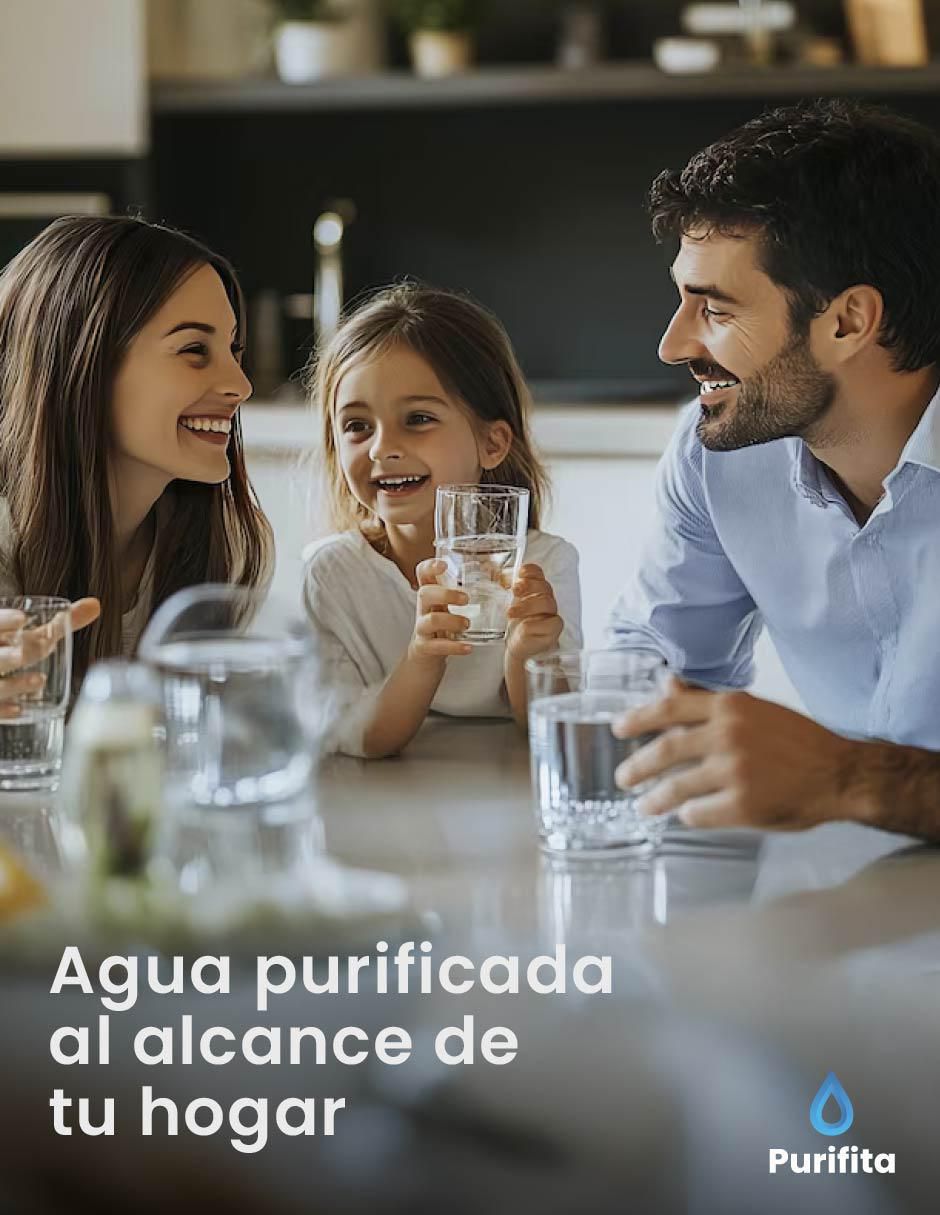 Filtro purificador de agua F4 8