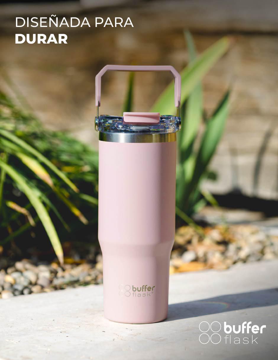 Termo de acero inoxidable con tapa rosca 900 ml 5