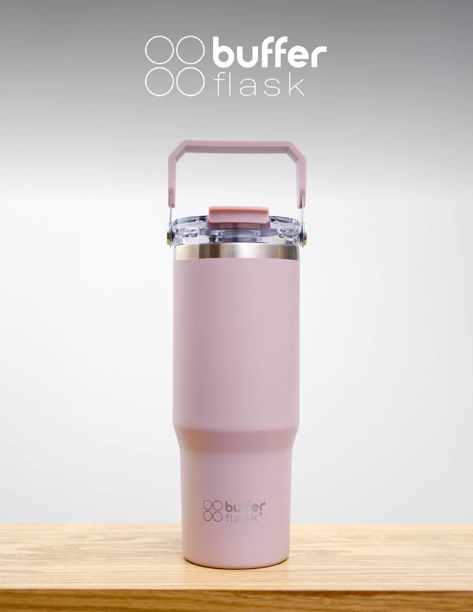 Termo de acero inoxidable con tapa rosca 900 ml 7