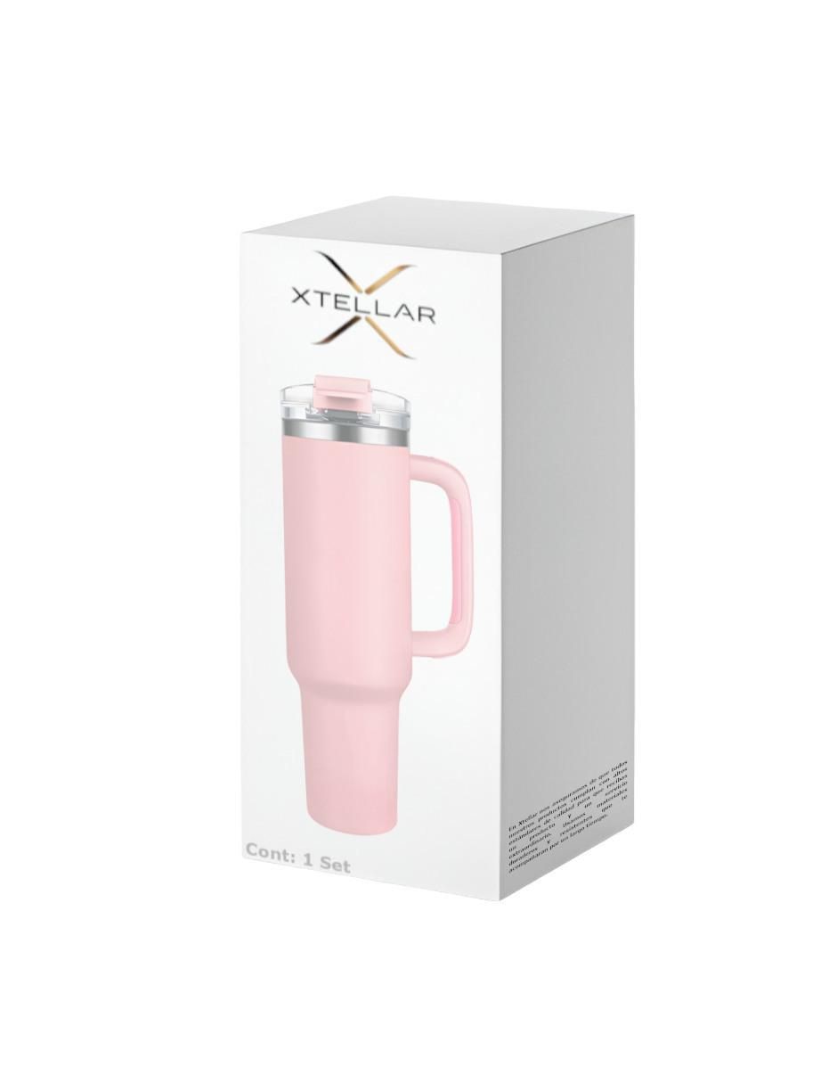 Termo de acero inoxidable con tapa push pull