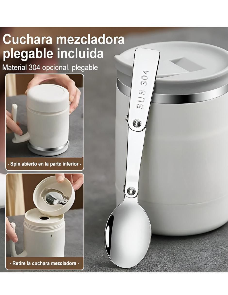 Termo de acero inoxidable con tapa disc top 490 ml