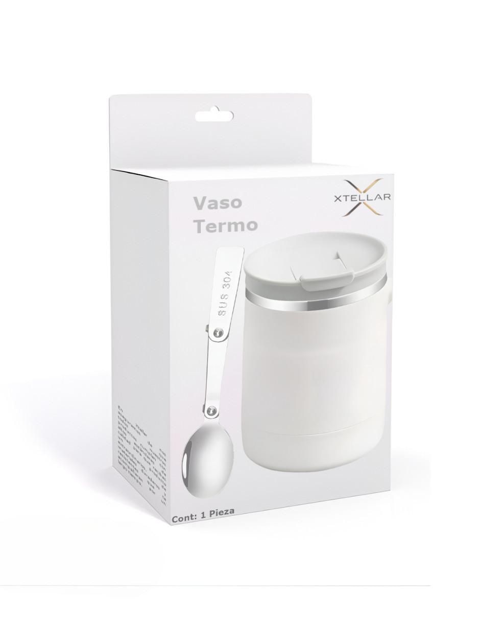 Termo de acero inoxidable con tapa disc top 490 ml