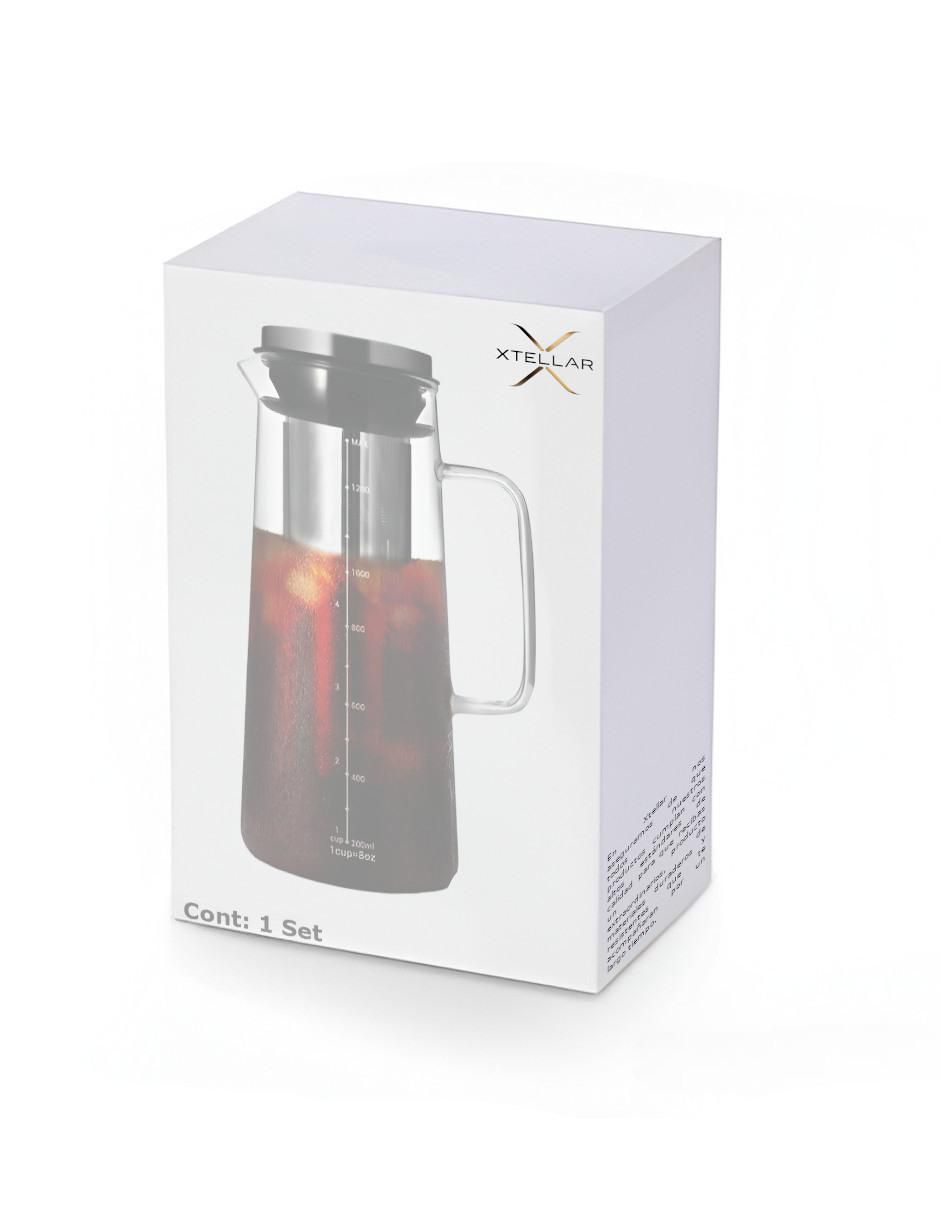 Tetera infusora de vidrio