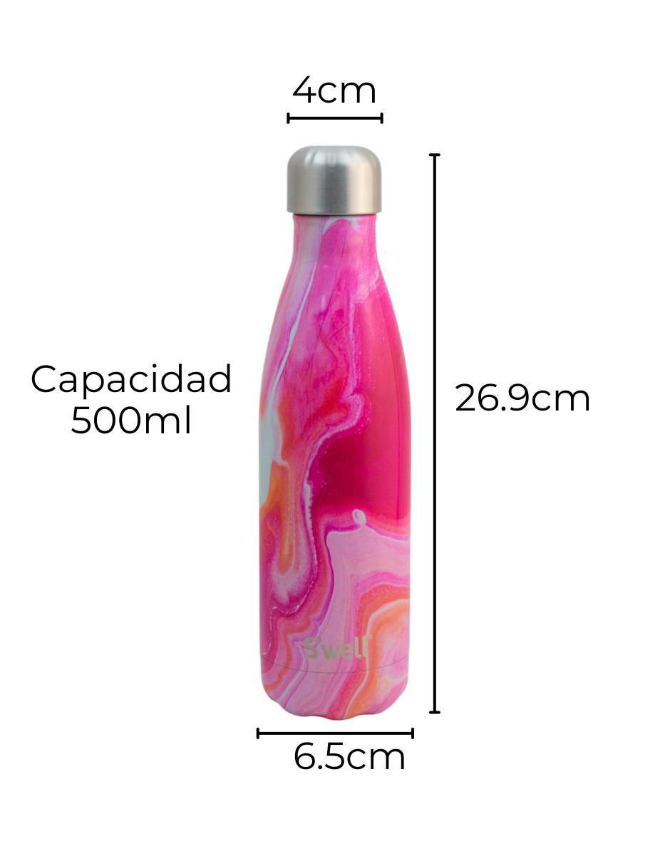 Termo S'well de acero inoxidable con tapa rosca 500 ml