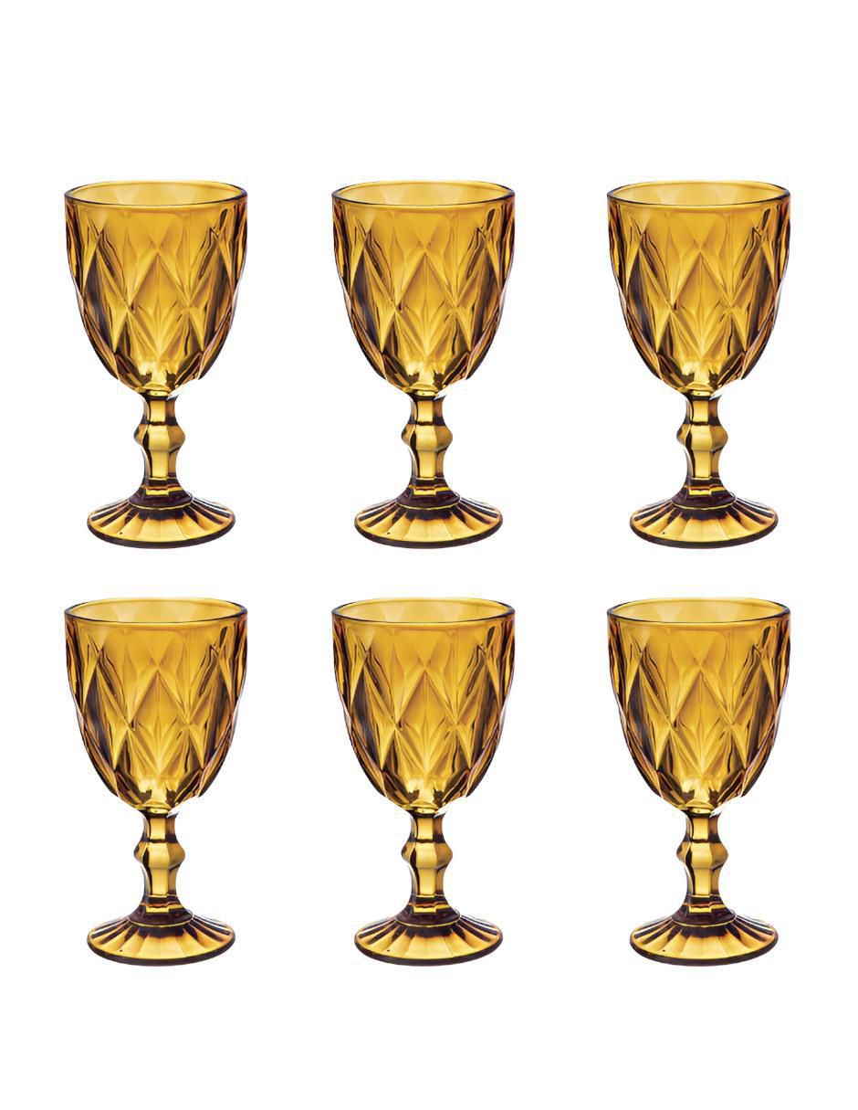 Copa para vino de cristal 6 piezas Copa para vino de cristal 6 piezas
