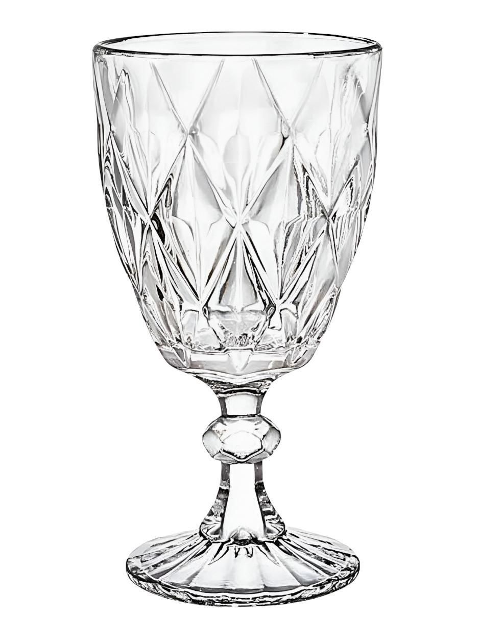 Copa para vino de cristal 6 piezas