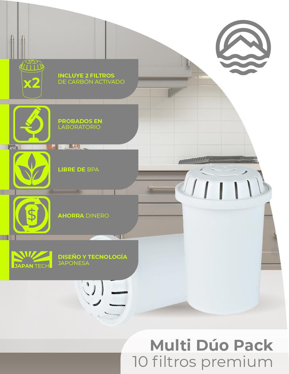 Repuesto filtro agua Minato carbón activado granular 5NWPD12