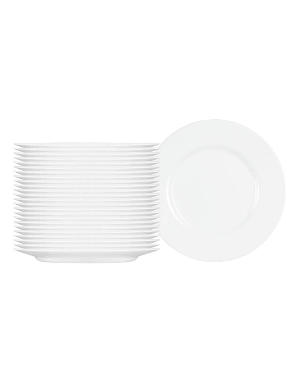 Set plato postre Everyday de vidrio 24 piezas