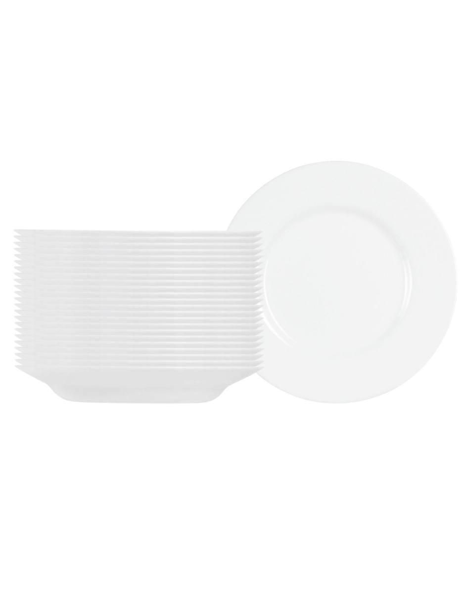 Set platos sopa Everyday de vidrio 24 piezas Set platos sopa Everyday de vidrio 24 piezas