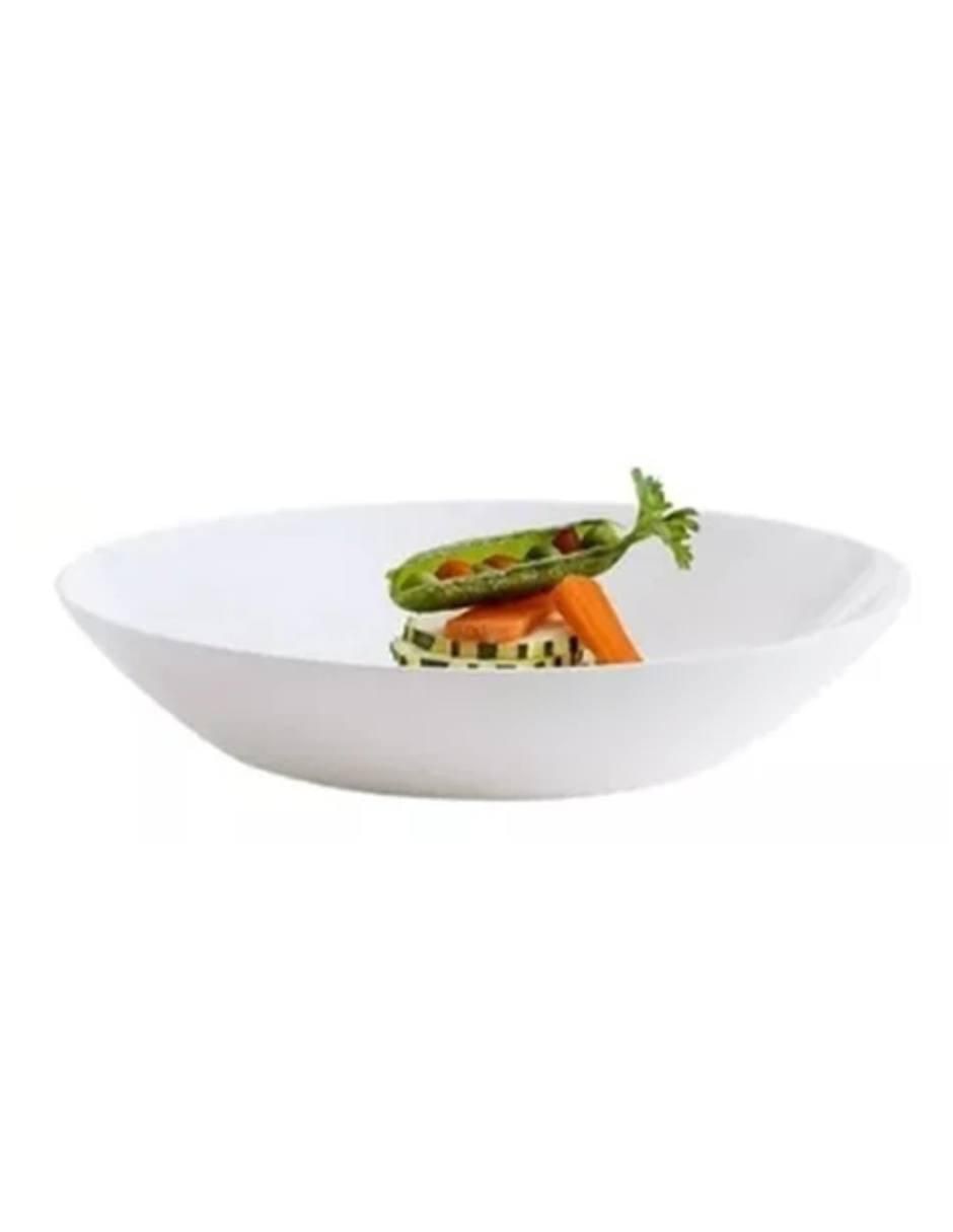 Set plato sopa Zelie de vidrio 24 piezas