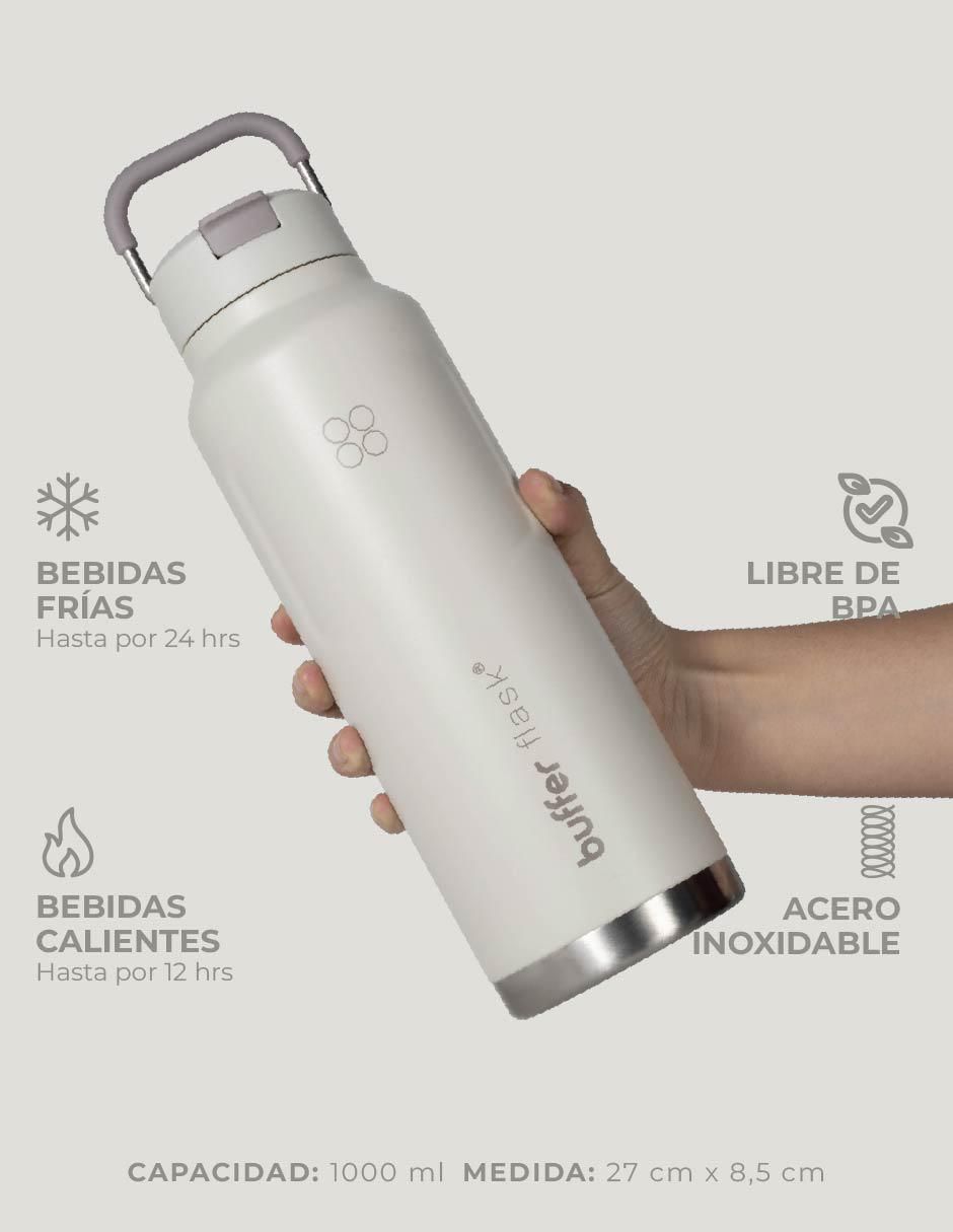 Termo de acero inoxidable Mallorca con tapa rosca 3