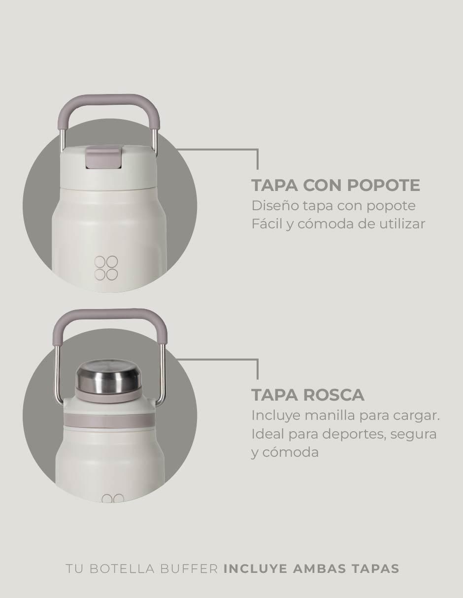 Termo de acero inoxidable Mallorca con tapa rosca 5