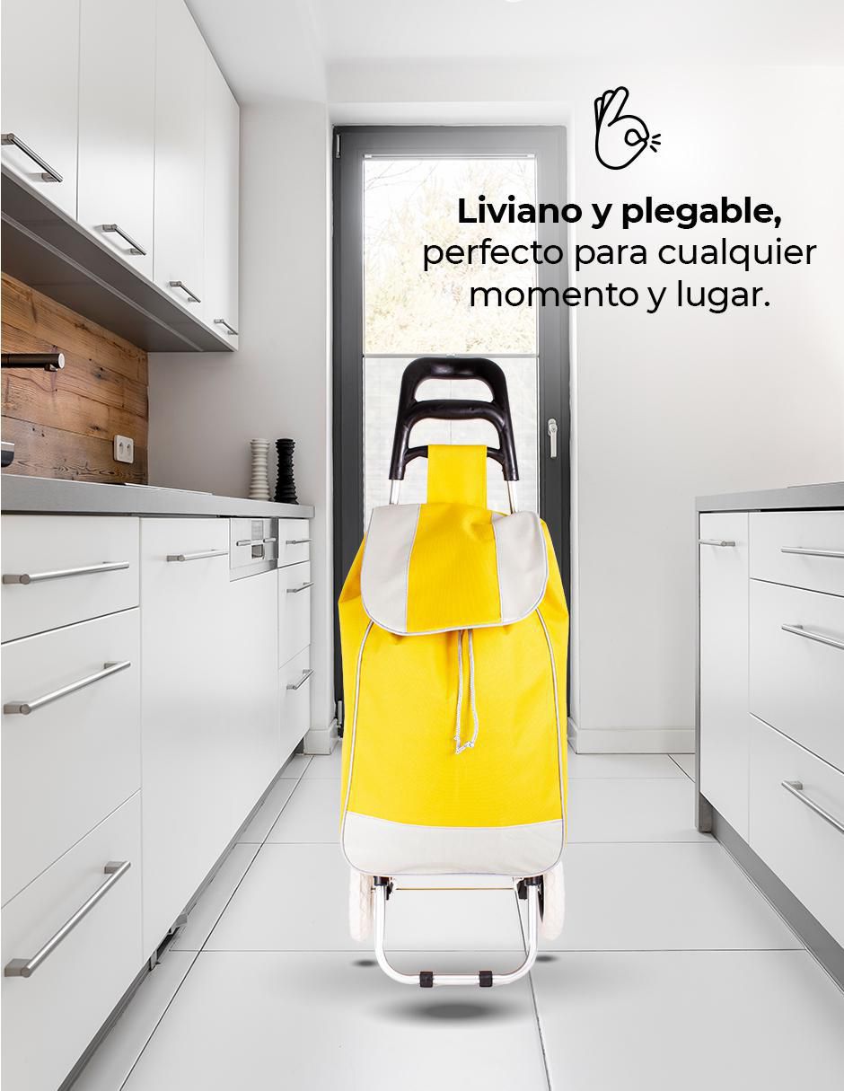Carrito de compras poliéster 5