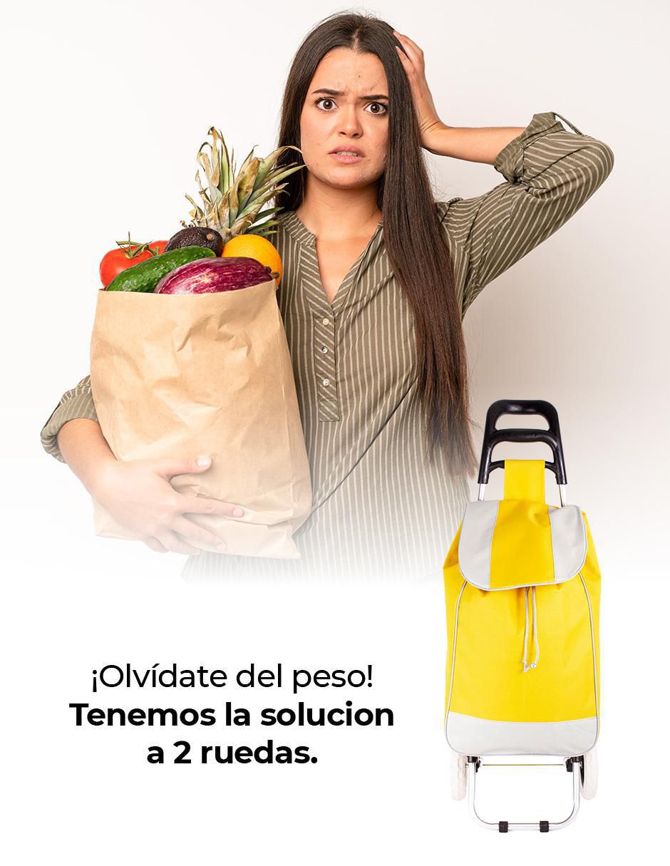 Carrito de compras poliéster 3