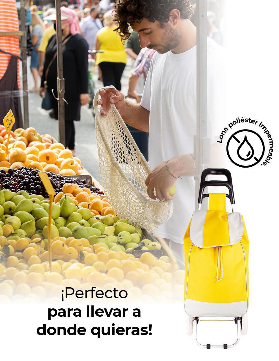 Carrito de compras poliéster 2