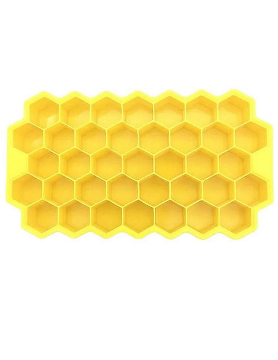 Molde para hielos silicón hexagonal