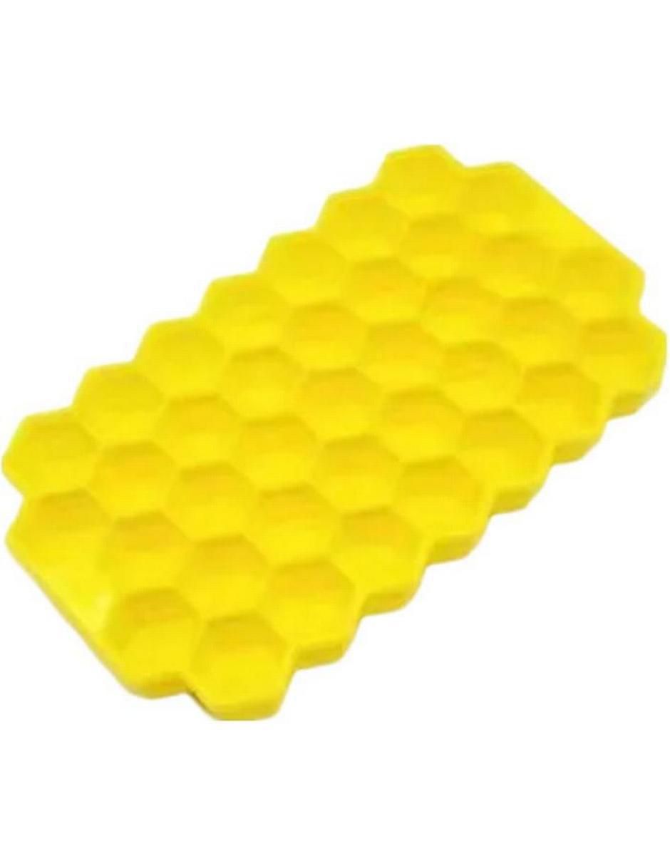 Molde para hielos silicón hexagonal 2