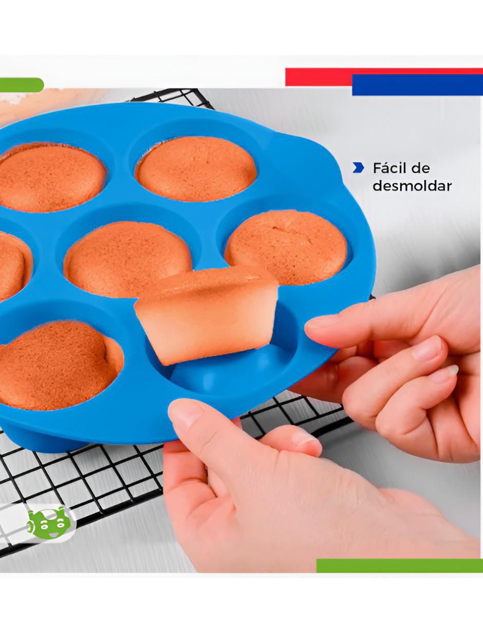 Molde cupcake silicón redondo 3