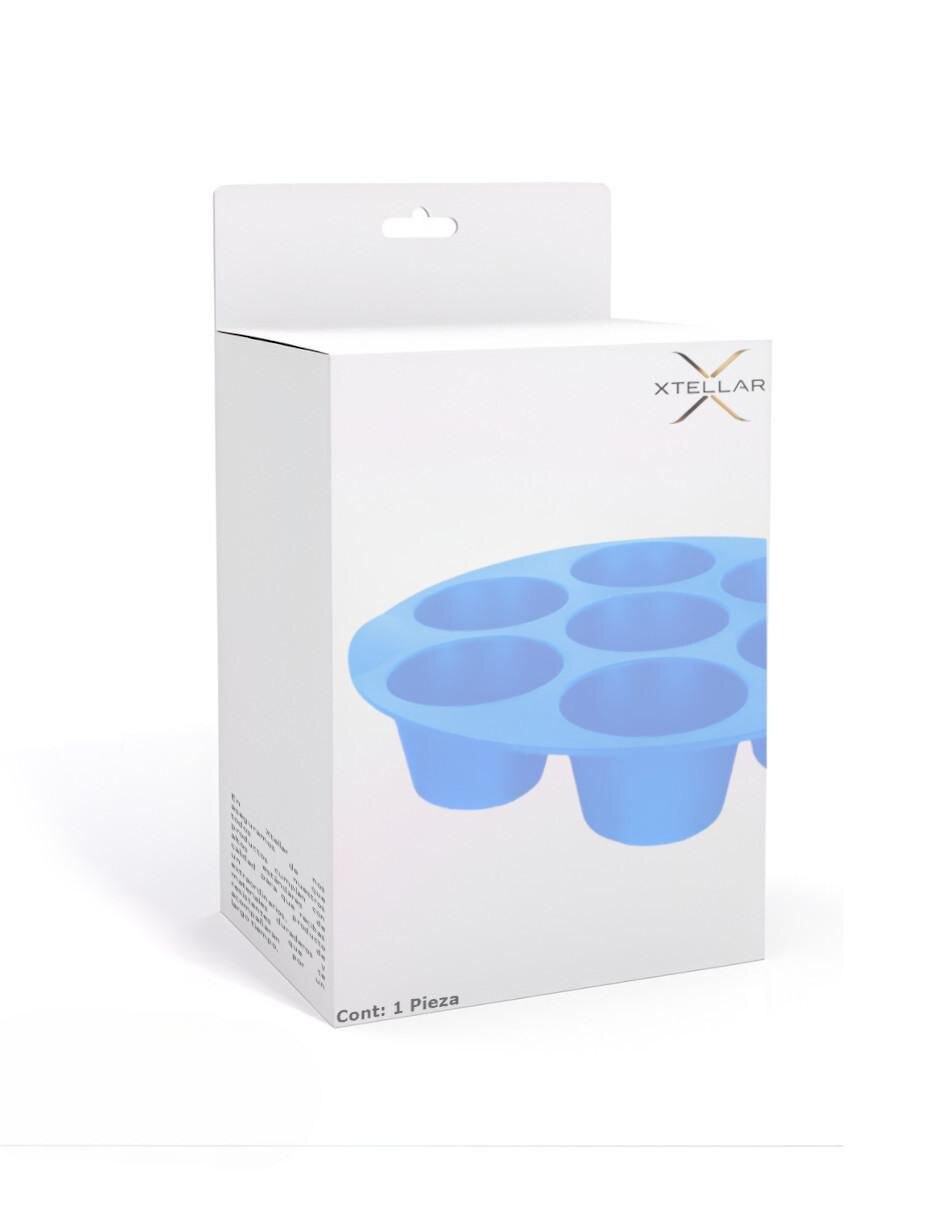 Molde cupcake silicón redondo 4