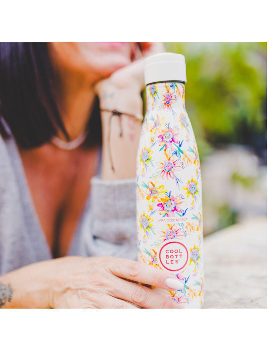 Termo de acero inoxidable Lara Costafreda - Secret Blossoms con tapa rosca 500 ml 6