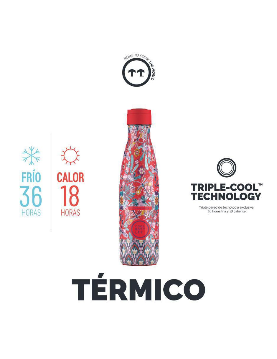 Termo de acero inoxidable Catalina Estrada - Dragonfly Paradise con tapa rosca 500 ml 5