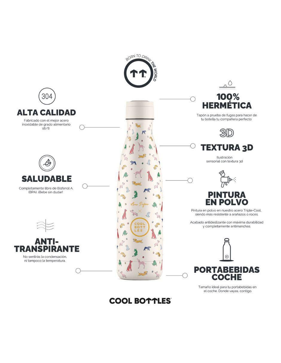 Termo de acero inoxidable Arno Dufour - Doggie Party con tapa rosca 500 ml 4