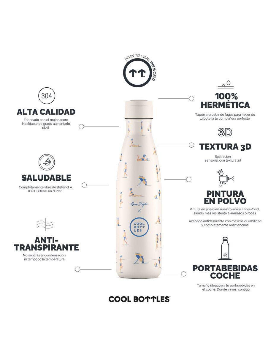 Termo de acero inoxidable Arno Dufour - Ocean Breeze con tapa rosca 500 ml 4