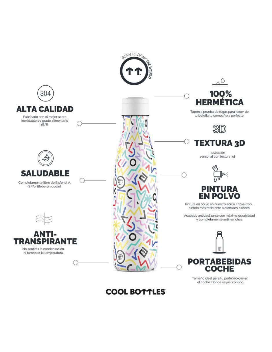 Termo de acero inoxidable Antonyo Marest - Allegra con tapa rosca 500 ml 4
