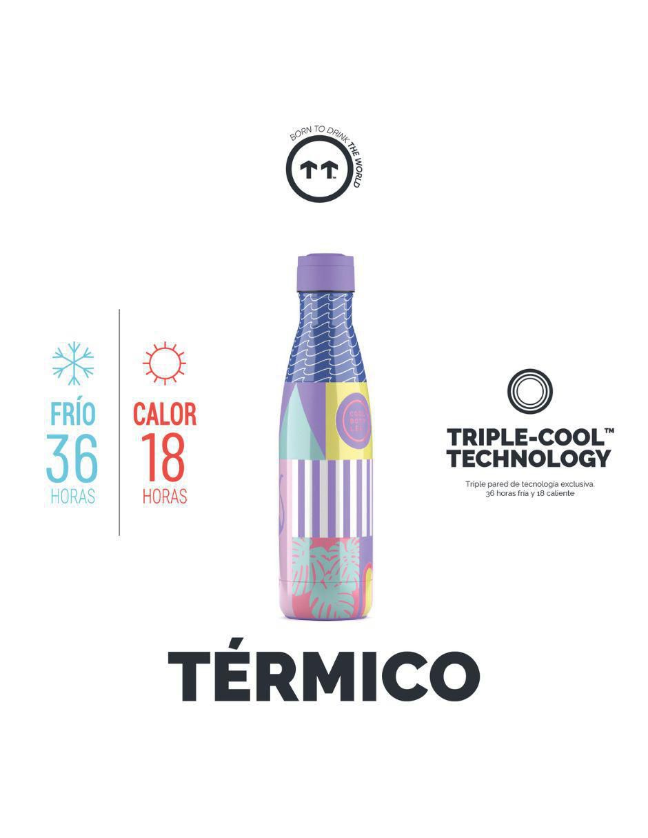 Termo de acero inoxidable Antonyo Marest - René con tapa rosca 500 ml 5