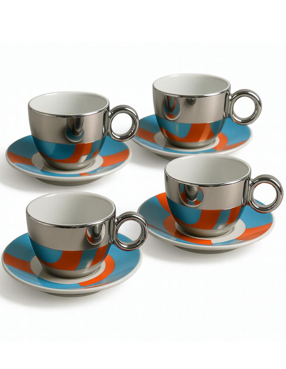 Set de tazas espresso 4 piezas Set de tazas espresso 4 piezas
