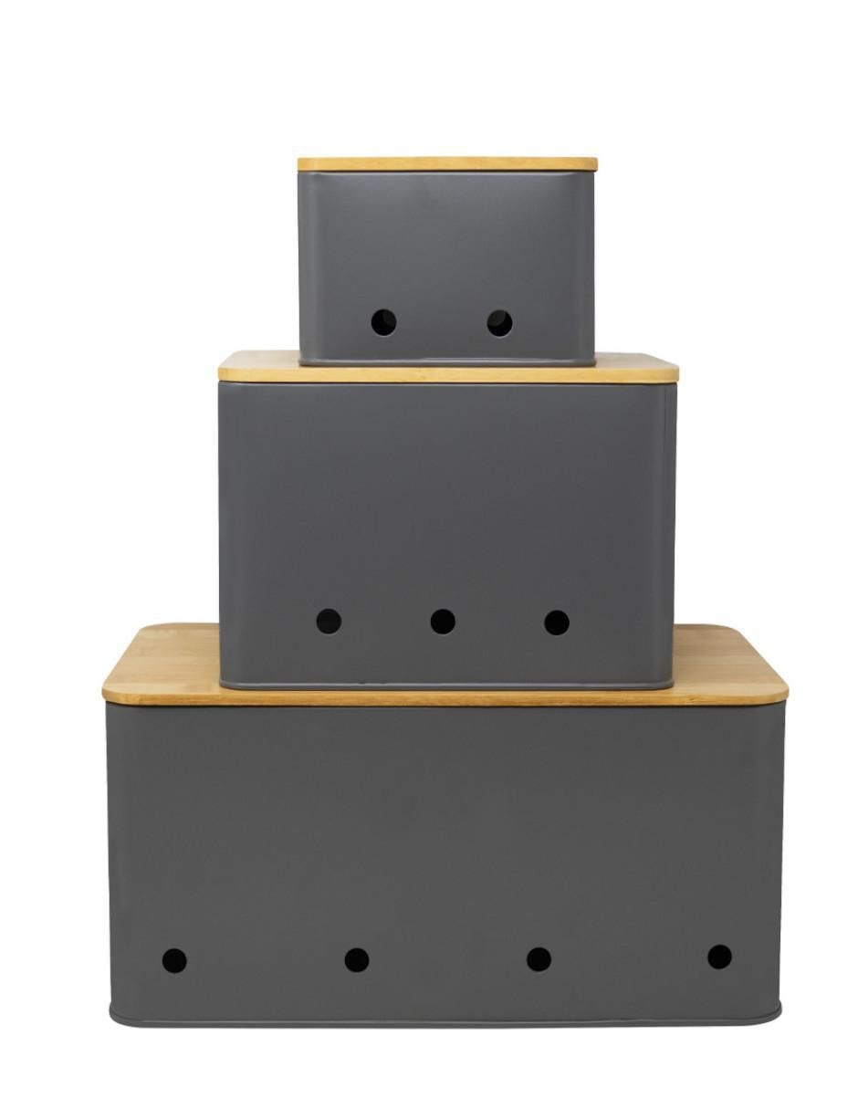 Kit de contenedores de aluminio 3 piezas 1