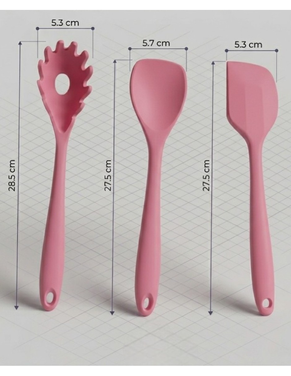 Set espátulas Cm-top 3 piezas