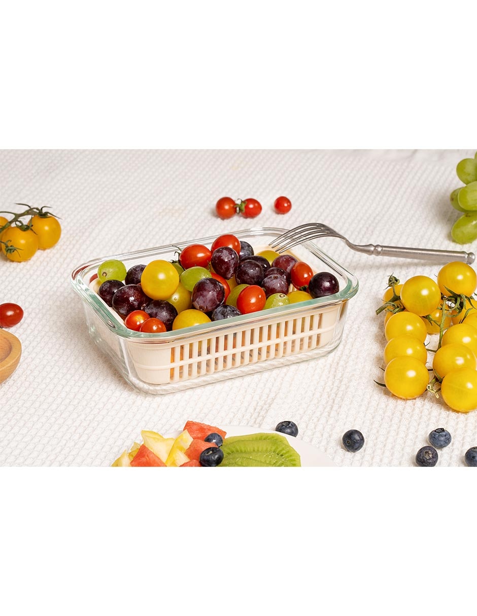 Conservador de alimentos de vidrio hermético
