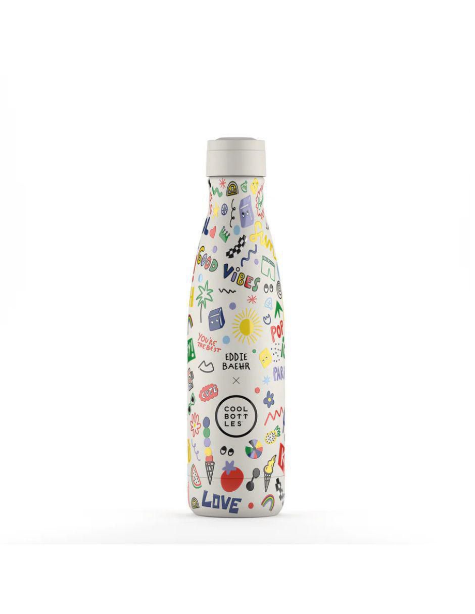 Termo de acero inoxidable Good Vibes con tapa rosca 500 ml Termo de acero inoxidable Good Vibes con tapa rosca 500 ml