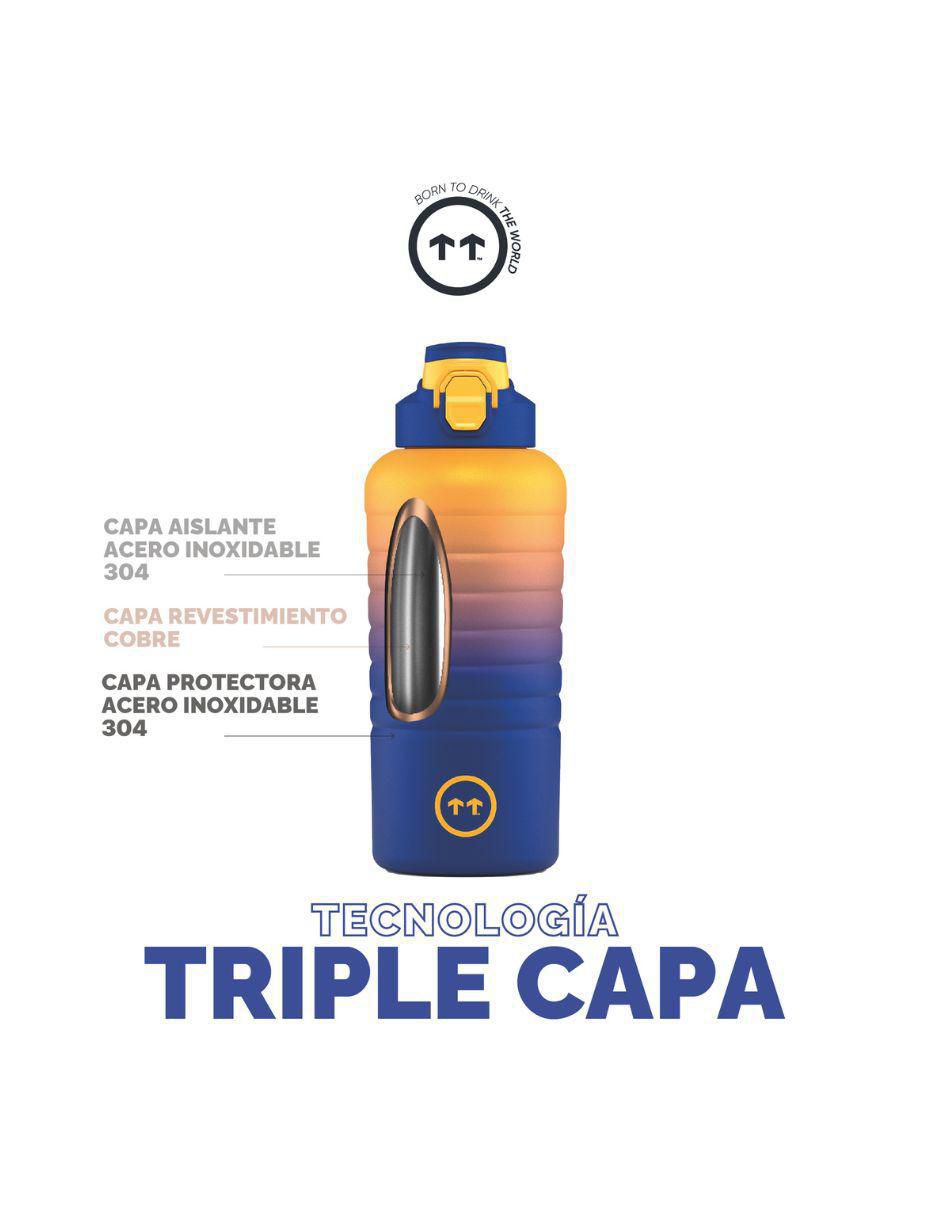 Termo de acero inoxidable Sport Paris con tapa rosca 5