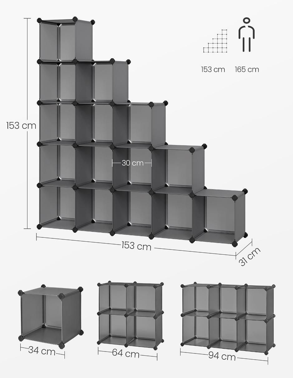 Caja organizadora Songmics Home