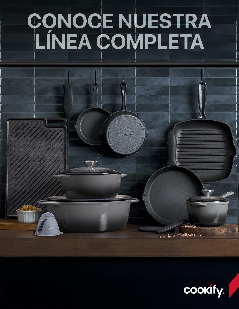 Grill plancha comal hierro fundido 5