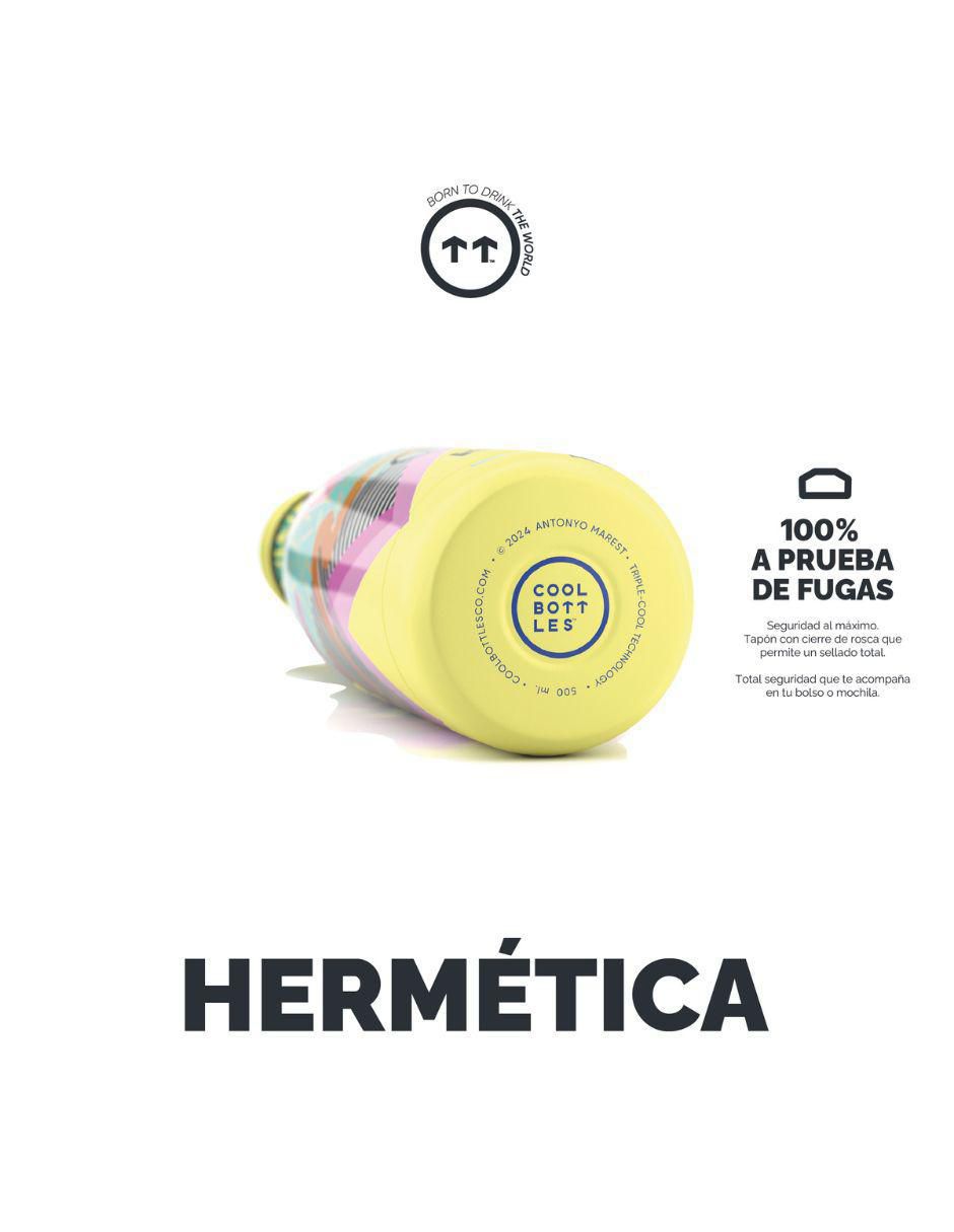 Termo de acero inoxidable Mediterranean con tapa rosca 4