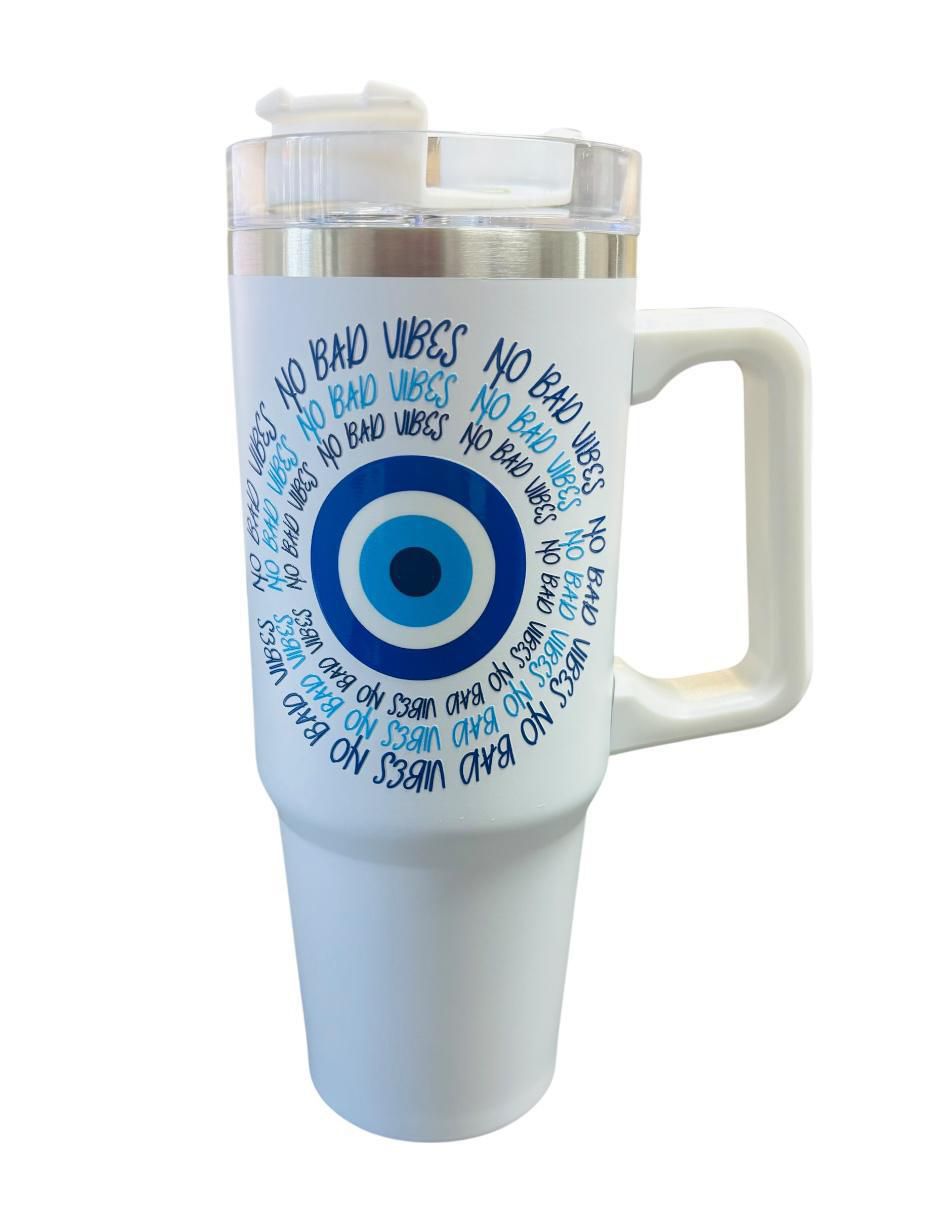 Termo de acero inoxidable Ojo Turco con tapa rosca 887 ml