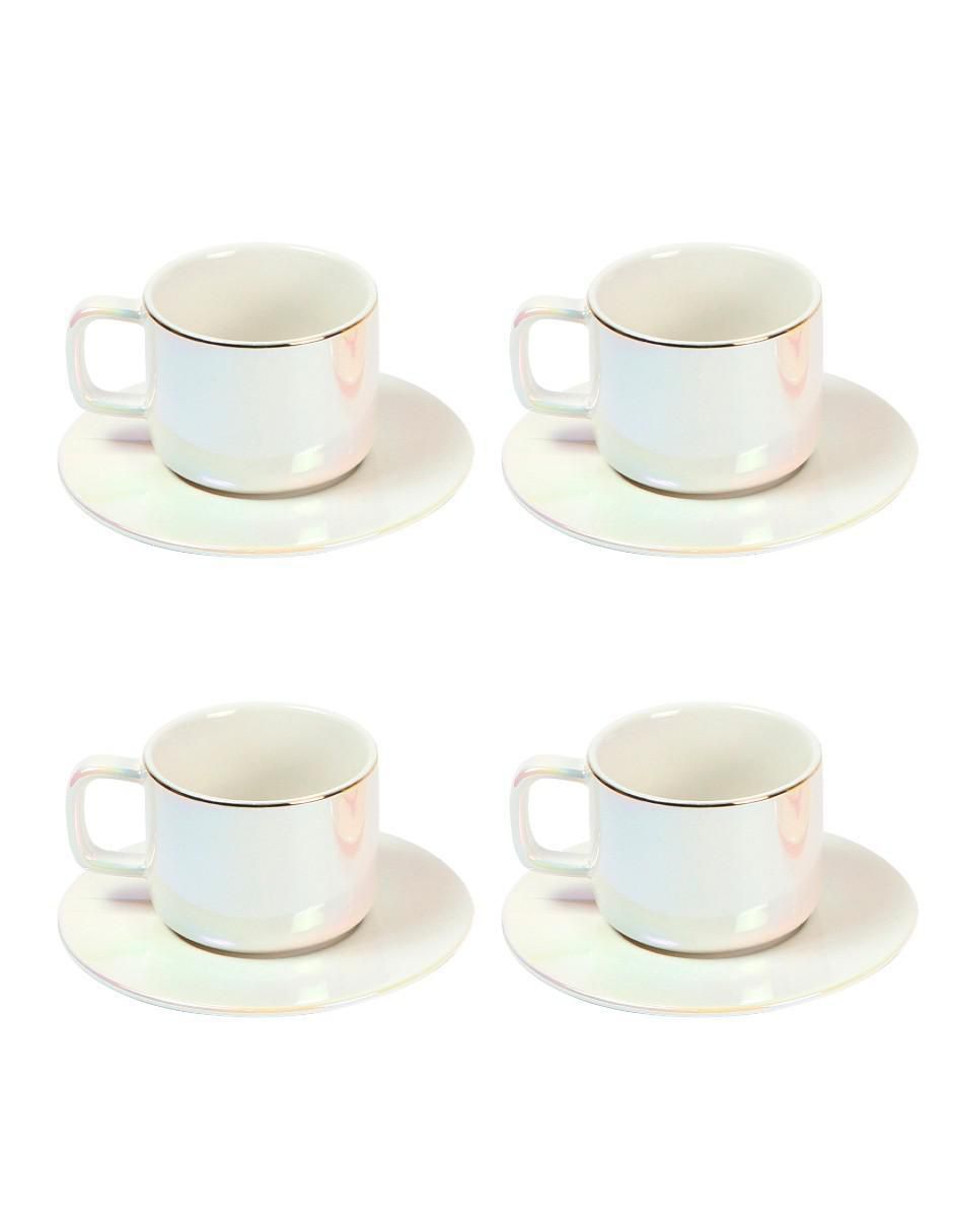 Set de tazas té 4 piezas Set de tazas té 4 piezas