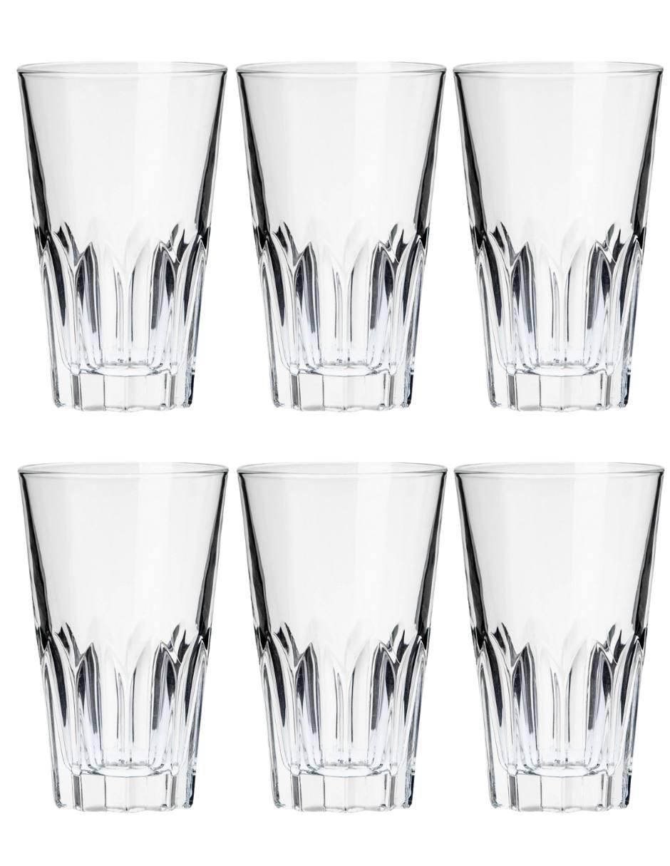Set de vasos highball Graal de vidrio con 6 piezas
