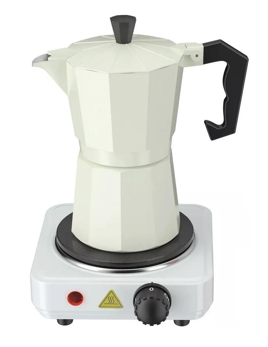 CAFETERA ITALIANA MOCHA + PARRILLA ELECT 1