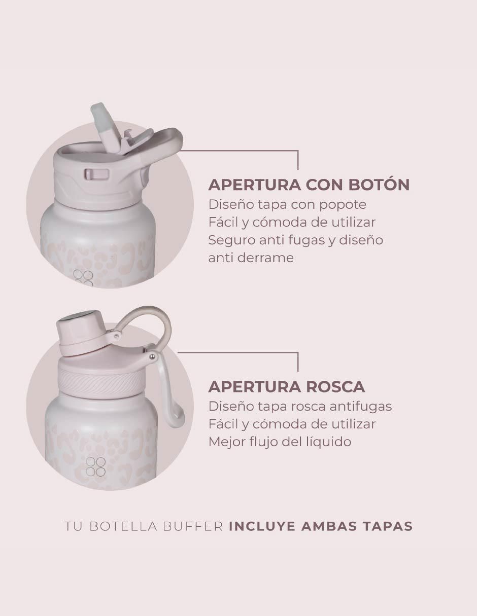 Termo de acero inoxidable Flask con tapa rosca 5