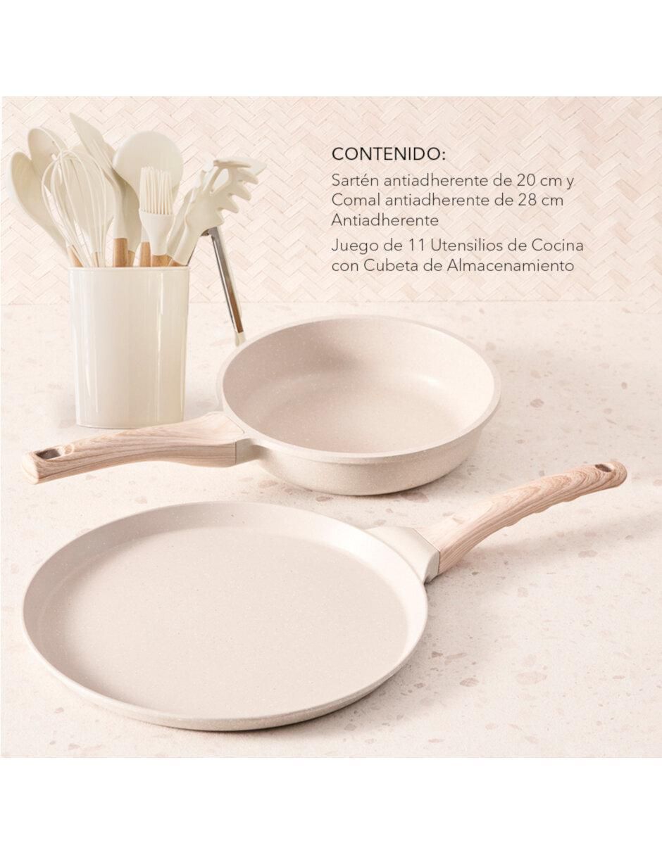 Set de sartenes Zanetti de aluminio fundido 14 piezas