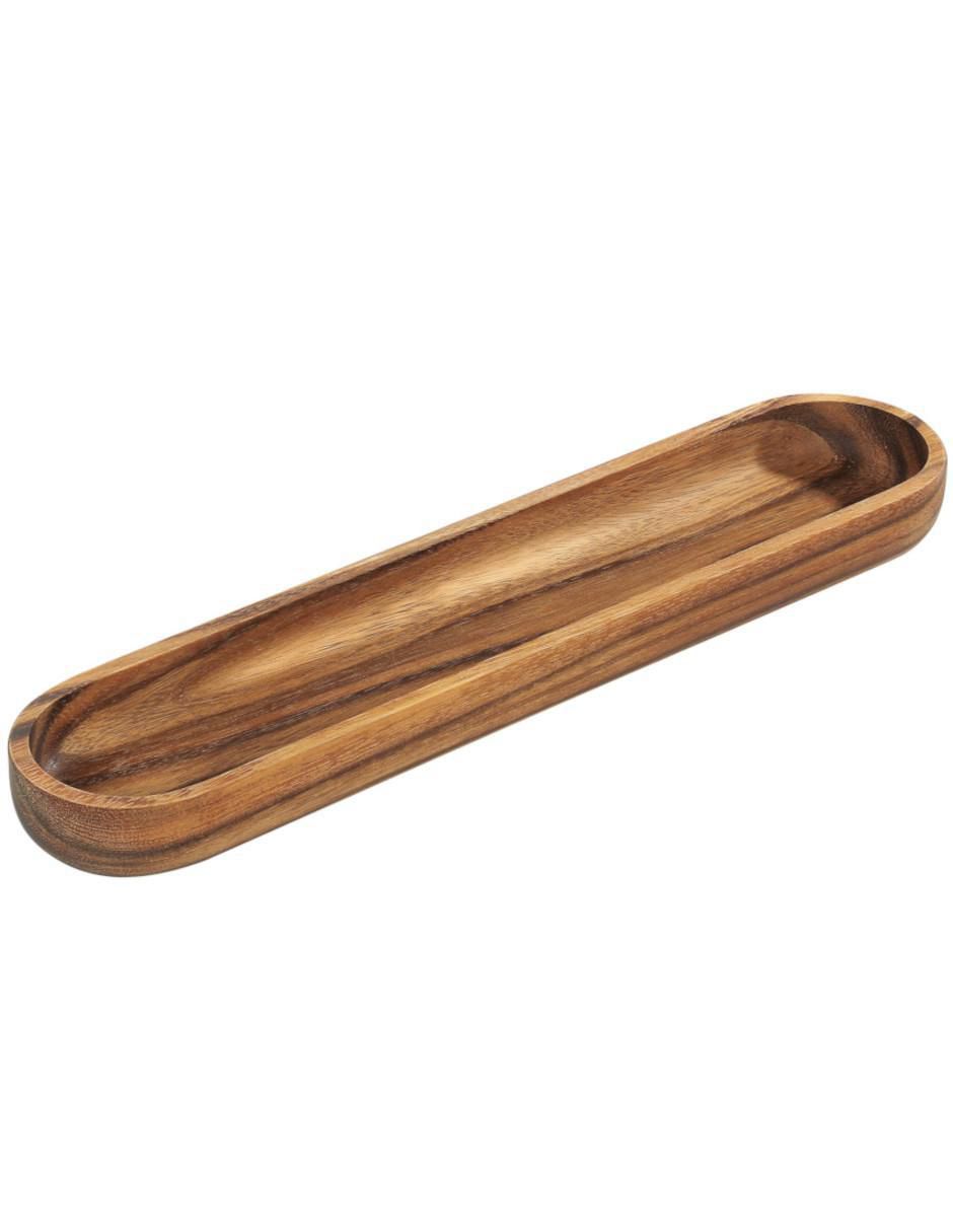 Tabla de servicio Acacia de madera 1