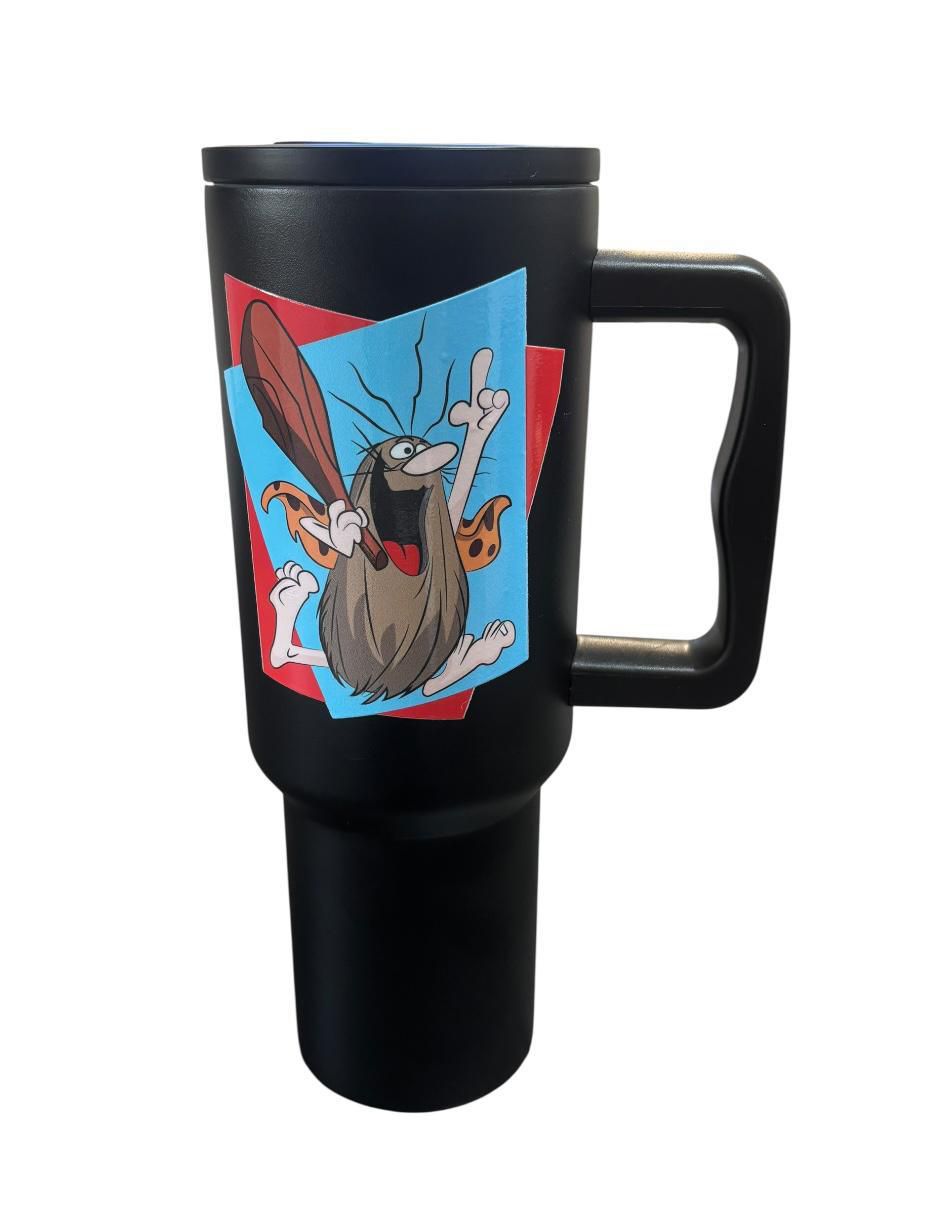 Termo de acero inoxidable Captain Caveman con tapa rosca 1.2 L 5