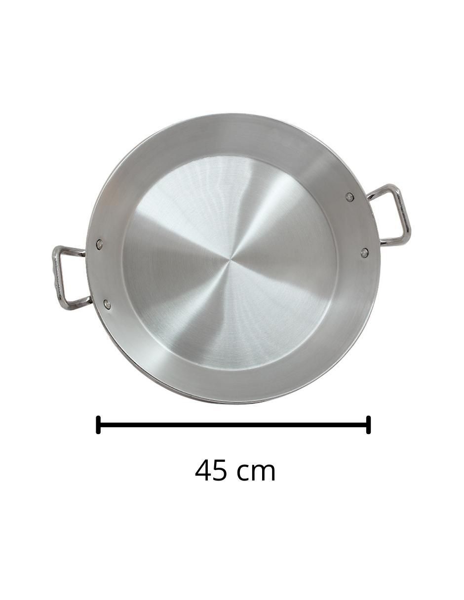 Paellera Aluminio Monarca sencilla